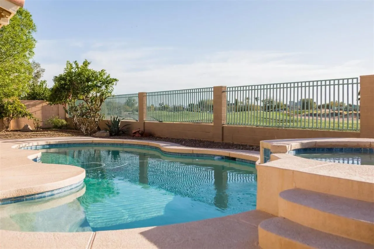 Spacious Golf Course House With Pool Heater, Spa Goodyear