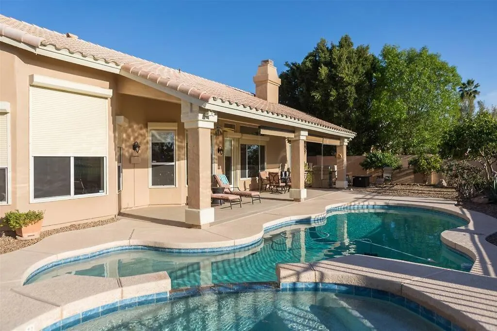 Spacious Golf Course House With Pool Heater, Spa Goodyear